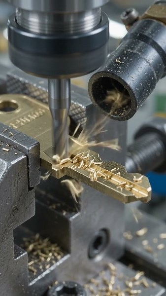 How Keys Are Made 🔑 | Amazing Key Blank Cutting Machine | Factory Manufacturing Process