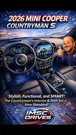 2026 MINI Countryman S Interior 🤯 Smart Tech That Just Makes Sense!