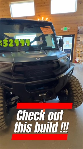 6.8K views · 37 reactions | Silent walk-around, loud statement.  2025 Polaris® Ranger XP 1000 NorthStar Edition Premium — $32,999 Loaded with: Side Mirrors, Headache Rack, Turn Signal Kit, Super ATV Forward Offset A-Arms, 30” BFGs, and Bead Lock Wheels! Call us today! 765.762.2602 | Attica Motorsports Inc. | Facebook