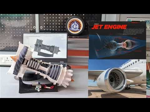 3D Printed Jet Engine Prototype – Step by Step Build ✈️