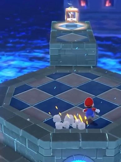Who Can Cross the Gap in Super Mario 3D World?