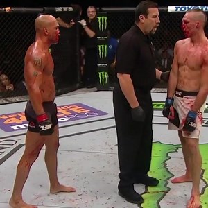 195K views · 396 reactions | Rory Macdonald recounts his iconic stare down against Robbie Lawler at the end of the 4th round of their all-time classic fight. (via TW/ @bokamotoESPN) | PFL MMA | Facebook