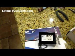 Enttec Pro DMX Unboxing and take Apart