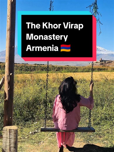 The Khor Virap Monastery, Armenia 🇦🇲 #armenia #armeniatravel #travel #traveltiktok #dulich