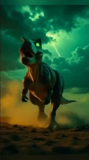 Dinosaur Transforms Into Armored Hulk Warrior | Epic 4K Vertical Animation