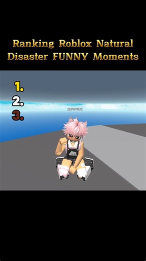 Ranking Roblox Natural Disaster FUNNY Moments 🤣
