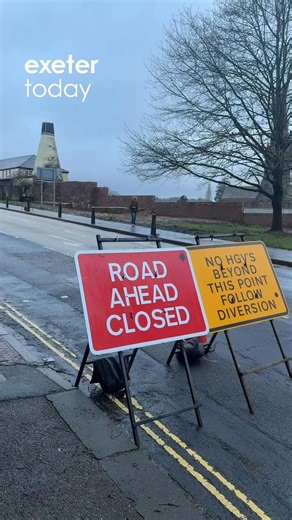 Exeter drivers warned of ongoing road closures this February. Read more here: https://www.exetertoday.co.uk/news/local-news/2005648/exeter-drivers-warned-of-ongoing-road-closures-this-february.html | Exeter Today