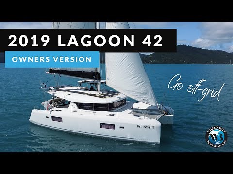 Tour & Sea Trial 2019 Lagoon 42 Sailing Catamaran | FOR SALE