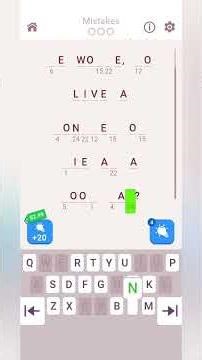 Cryptogram: Word Brain Puzzle | Level 22