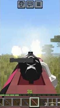 persiapan menghacurkan base temen #minecraft #mod #military