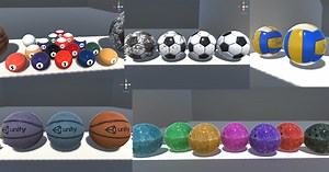 Balls [38 Prefabs / All Sports] | 3D Tools | Unity Asset Store