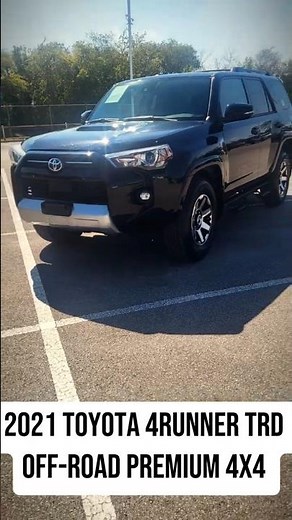 2021 Toyota 4Runner TRD Off-Road Premium 4x4 — Rugged style & capability for Texas drivers 🚙