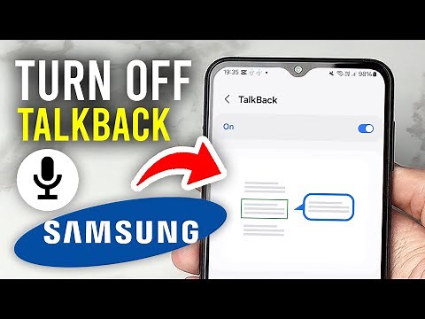 How To Turn Off Talkback On Samsung Phone - Full Guide