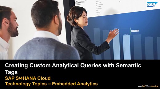 Creating Custom Analytical Queries with Semantic Tags - SAP S/4HA