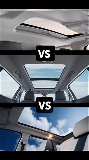 Difference Between Sunroof , Moonroof & PARANOMIC SUNROOF