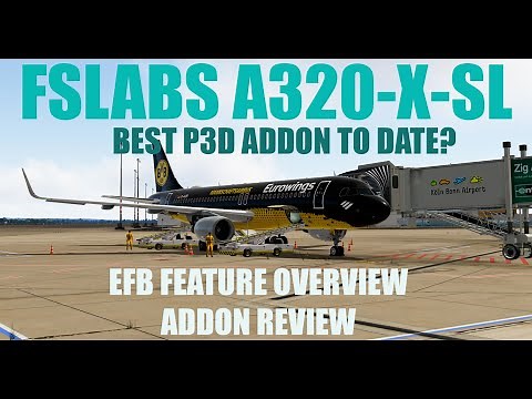 FSLABS A320-X-SL | EFB Feature Overview & Addon Review | The sharks are among us!