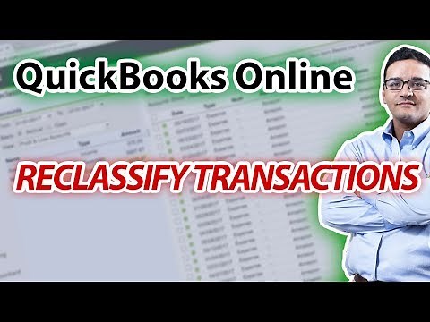 Reclassify Transactions in QuickBooks Online (2019)
