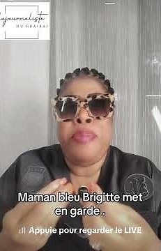 Brigitte, the blue-clad mother, warns