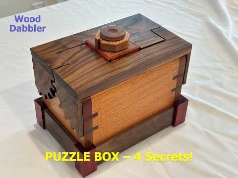 Secret Trick Puzzle Box