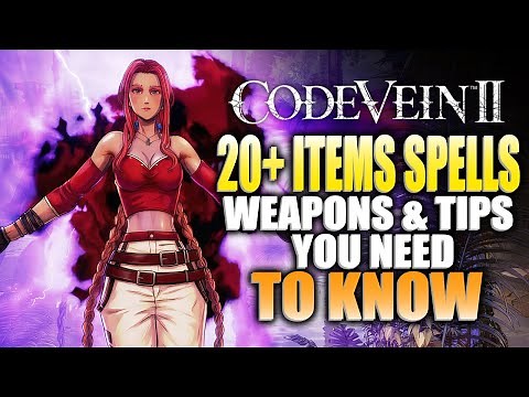 20+ Items, Formae, Enhancement Locations, & More You Can Miss Code Vein II First Hour Starter Guide