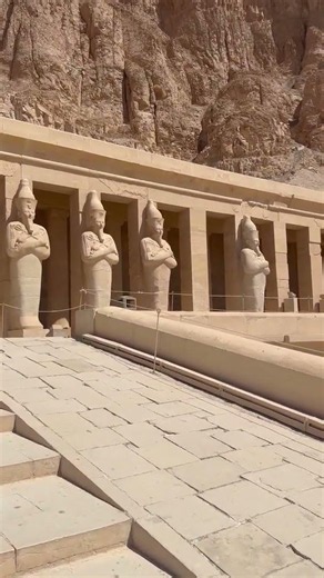 Exploring Hatshepsut's Temple, Deir el-Bahari, Beyond The Nile Tours from Craig K. 🇪🇬