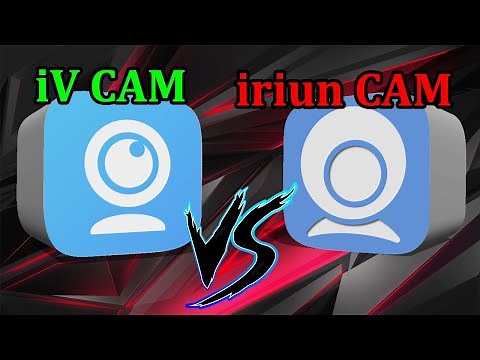 IriunCam Vs iVCam - Mejores aplicaciones para convertir tu celular en webcam.