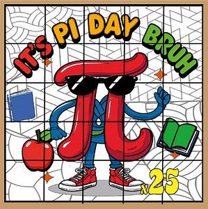 Pi Day Collaborative Bulletin Board Poster: Celebrate Math with Creative Class