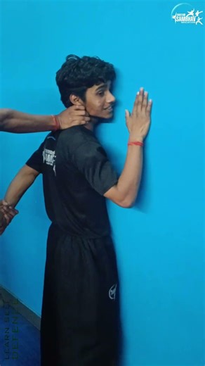 How to Escape a Neck Grab Against a Wall | Effective Self-Defense Techniques #swayamsambhavacademy