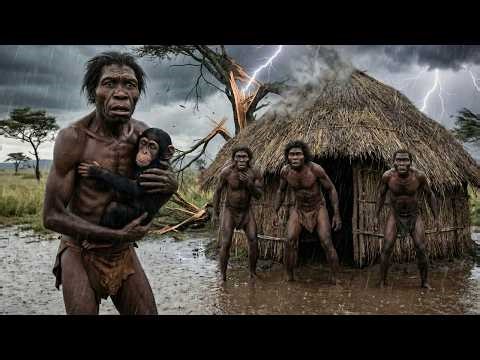 Life 2.3 Million Years Ago | How Did Prehistoric Humans Survive a Storm?