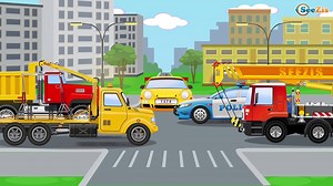 The Police Car Cartoon +1 HOUR Kids Video Compilation incl The Ambulance & Fire Truck Children Video