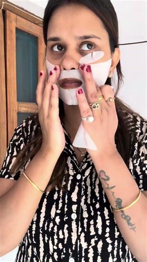 korean face mask first time use kiya mene aor amazing results mile #baby #viral #minivlog #youtube