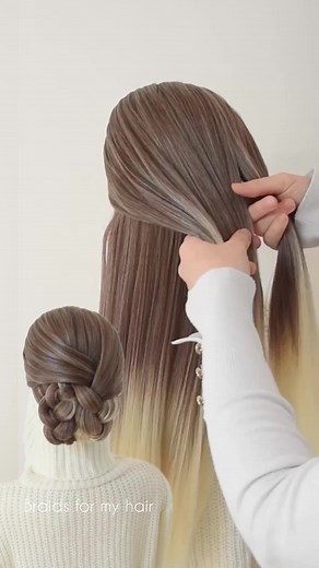 Beautiful Braid Bun Tutorial for Cute Hairstyles