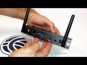 Wireless Video Transmitter WiFi HDMI VGA presentations distributed Cablematic ®