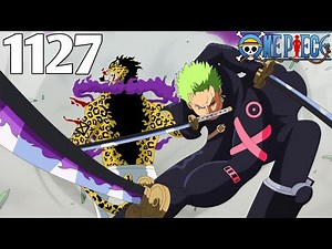 ون بيس الحلقة 1127 - قتال كامل زورو ضد روب لوتشي بالهاكي الملكي و لوفي ضد كيزارو 😱