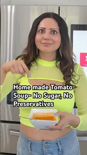 Healthy Tomato Soup From Scratch | 5 Ingredients, Zero Sugar #tomatosoup