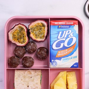These Colourful Lunch Box Ideas will get your kids excited for the playground — featuring UP&GO™. | Tasty
