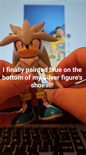 My short-of custom Silver figure...