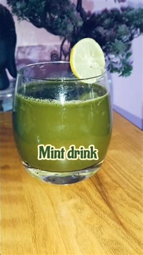 Mint drink #recipe #mint #mintdrink #winterdrink #juice #mintjuice #healthyfood #healthyjuice