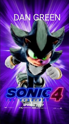All of sonic movie 4 posters