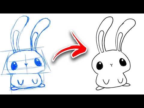 How to Draw a Cute Bunny 🐰 EASY Step by Step for BEGINNERS