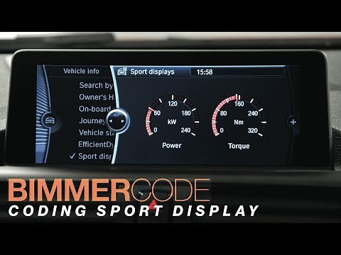 BIMMERCODE: CODING SPORT DISPLAY