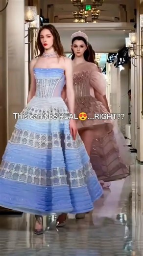 Dreamiest designs✨#viral#shorts#model#runway#hautecouture#jolipoli#fashion#hautecouturedress#dress
