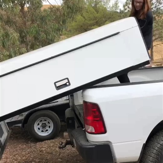 159K views · 856 reactions | This couple took a regular pickup truck and turned it into an enormous off-road RV in two months!  | LADbible Australia | Facebook