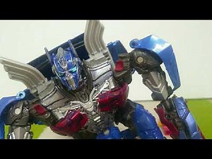 🔴Optimus Prime vs Galvatron (age of extinction) stop motion