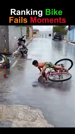 Bike Fails That Hurt To Watch 😭