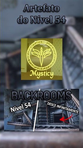 Artefato do Nível 54 - #backrooms #shorts
