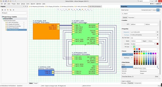 AD20层次原理图自下而上