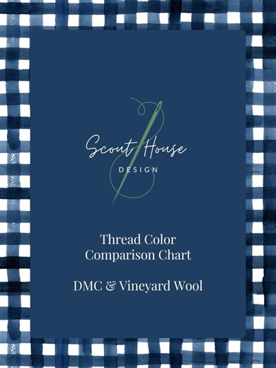 DMC, Vineyard Wool, Thread Color Comparison Chart, Needlepoint, Cross Stitch (searchable PDF) - Etsy