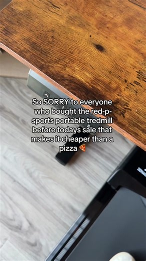 My favorite portable treadmill that is actually affordable 💰⚡️⚡️⚡️