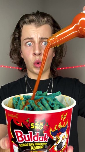 Blue Korean Taki Noodles Experience